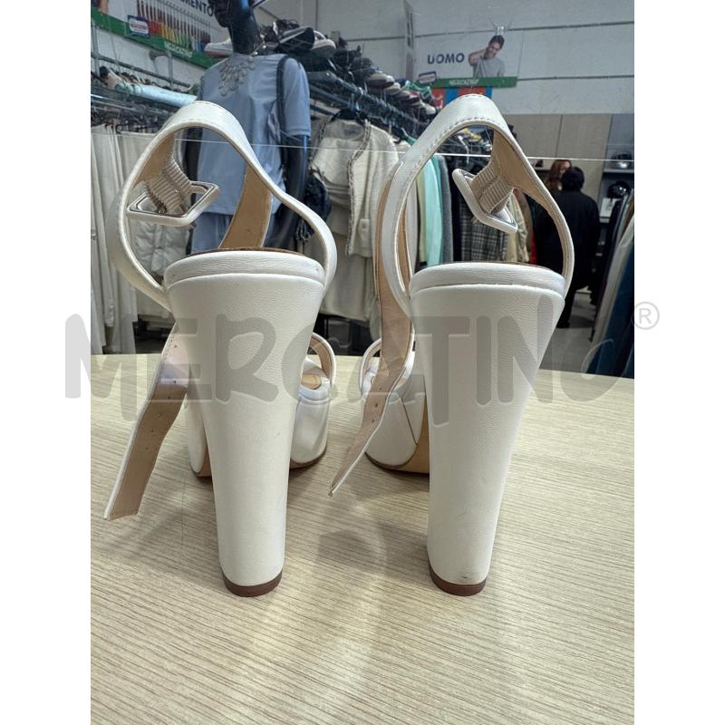 SCARPE DONNA PRIMA DONNA BIANCHE TACCO PELLE | Mercatino dell'Usato San giovanni teatino 3