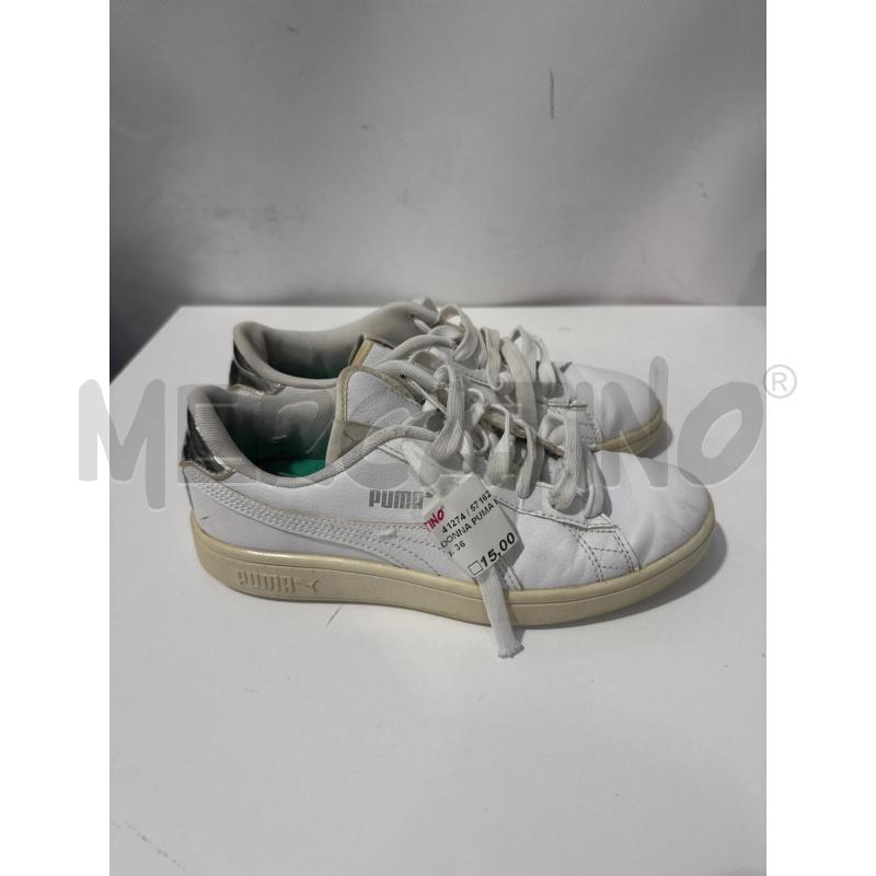 SCARPE DONNA PUMA BIANCHE  | Mercatino dell'Usato San giovanni teatino 1