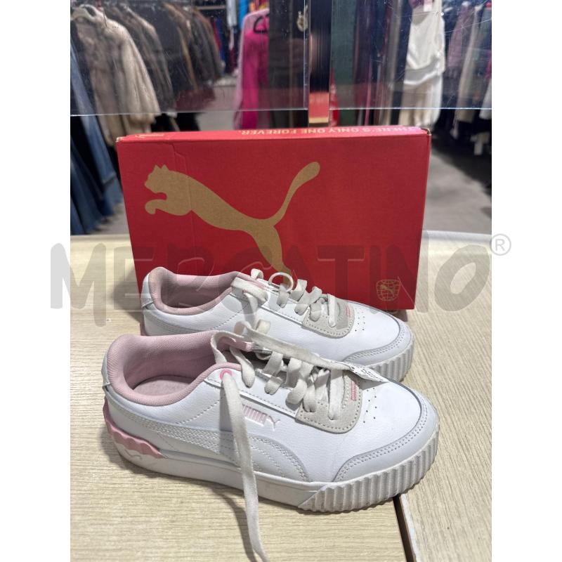 SCARPE DONNA PUMA BIANCHE ROSA  | Mercatino dell'Usato San giovanni teatino 1