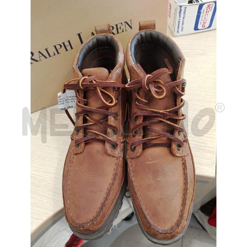SCARPE DONNA RALPH LAUREN MARRONI  | Mercatino dell'Usato San giovanni teatino 2