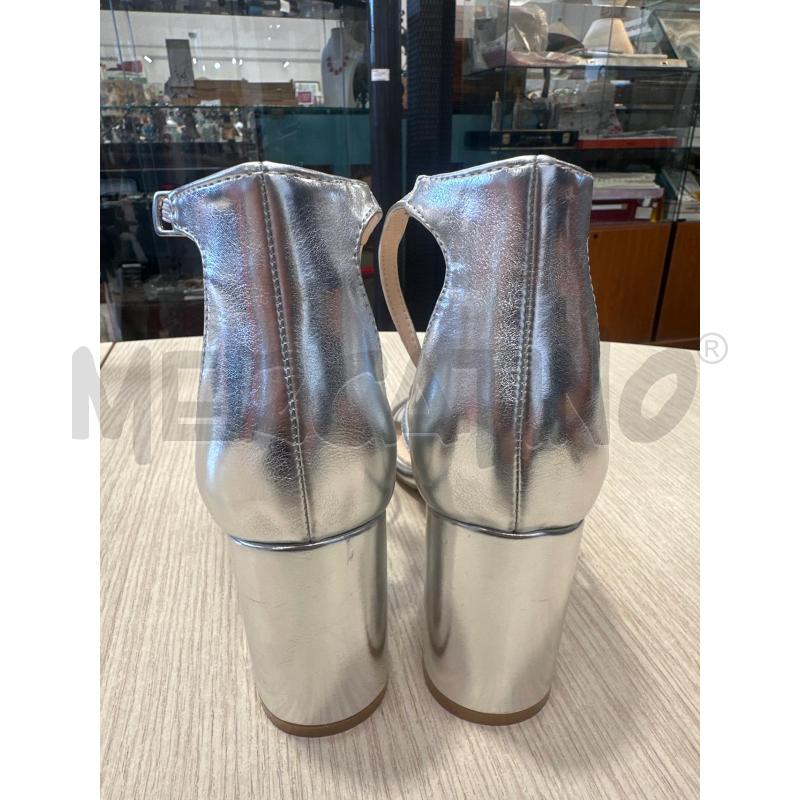 SCARPE DONNA SANTALI PRIMADONNA ARGENTATI TG 40 | Mercatino dell'Usato San giovanni teatino 4