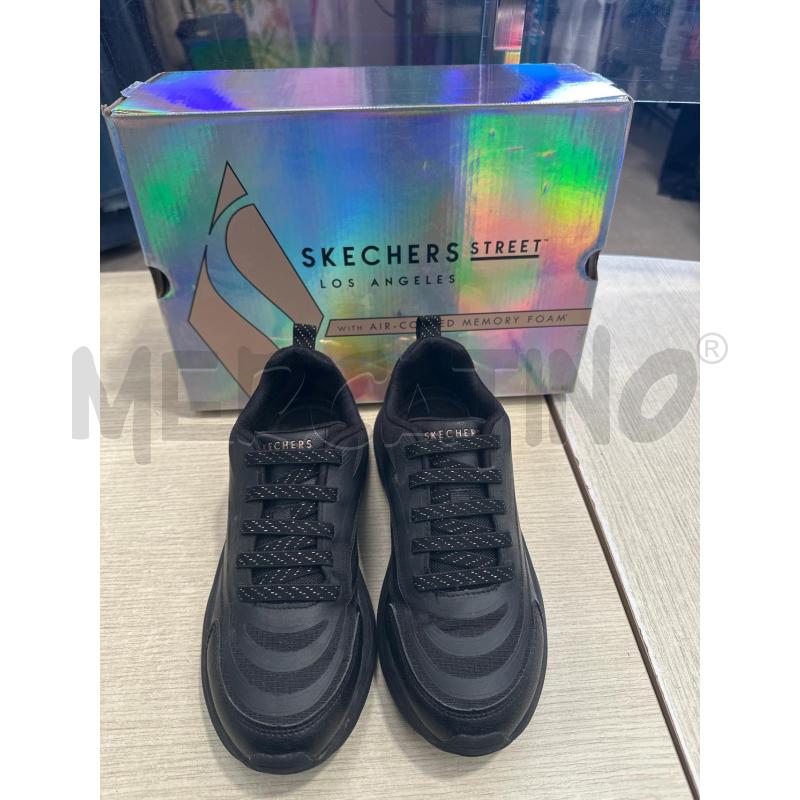 SCARPE DONNA SKECHERS NERE DETT ROSE GOLD | Mercatino dell'Usato San giovanni teatino 1