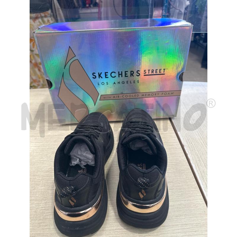 SCARPE DONNA SKECHERS NERE DETT ROSE GOLD | Mercatino dell'Usato San giovanni teatino 3