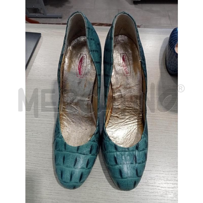 SCARPE DONNA SPAZIO MODA AZZURRE ANIMALIER TG 39 | Mercatino dell'Usato San giovanni teatino 2