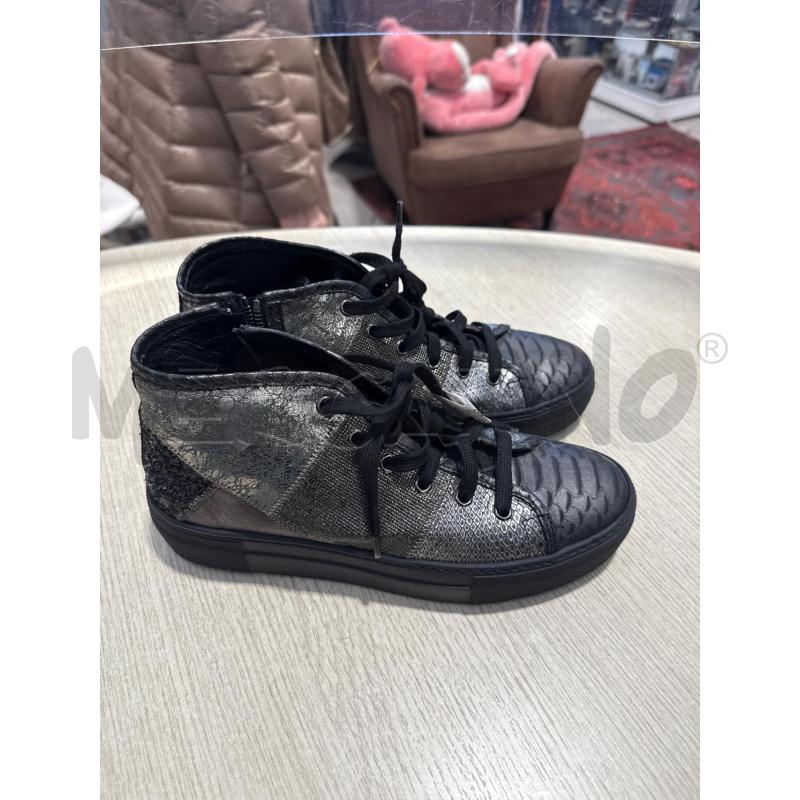 SCARPE DONNA STOKTON NERE ARGENTATE | Mercatino dell'Usato San giovanni teatino 1