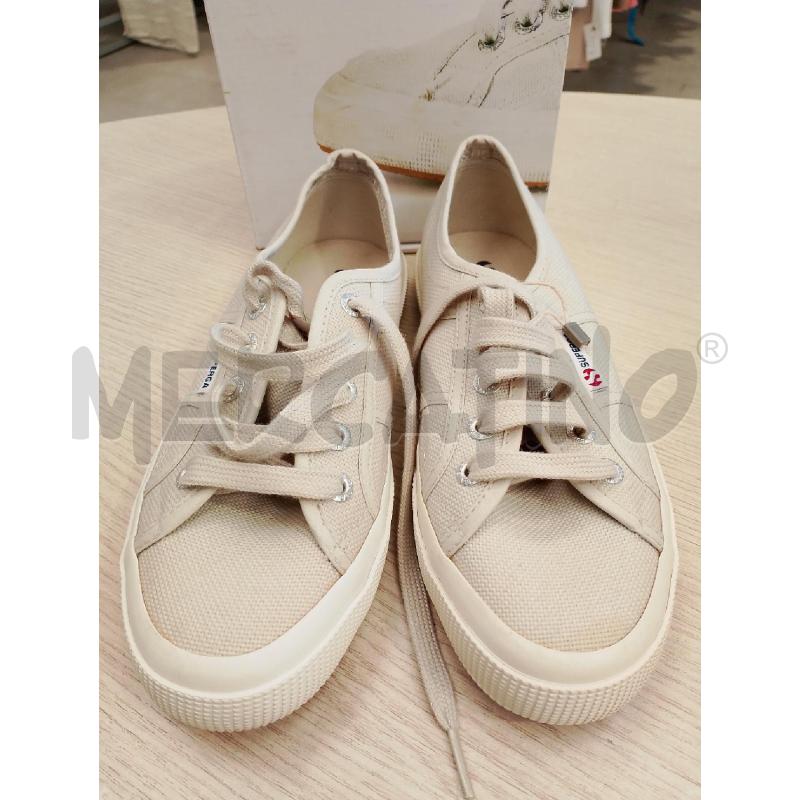 SCARPE DONNA SUPERGA BIANCHE  | Mercatino dell'Usato San giovanni teatino 2