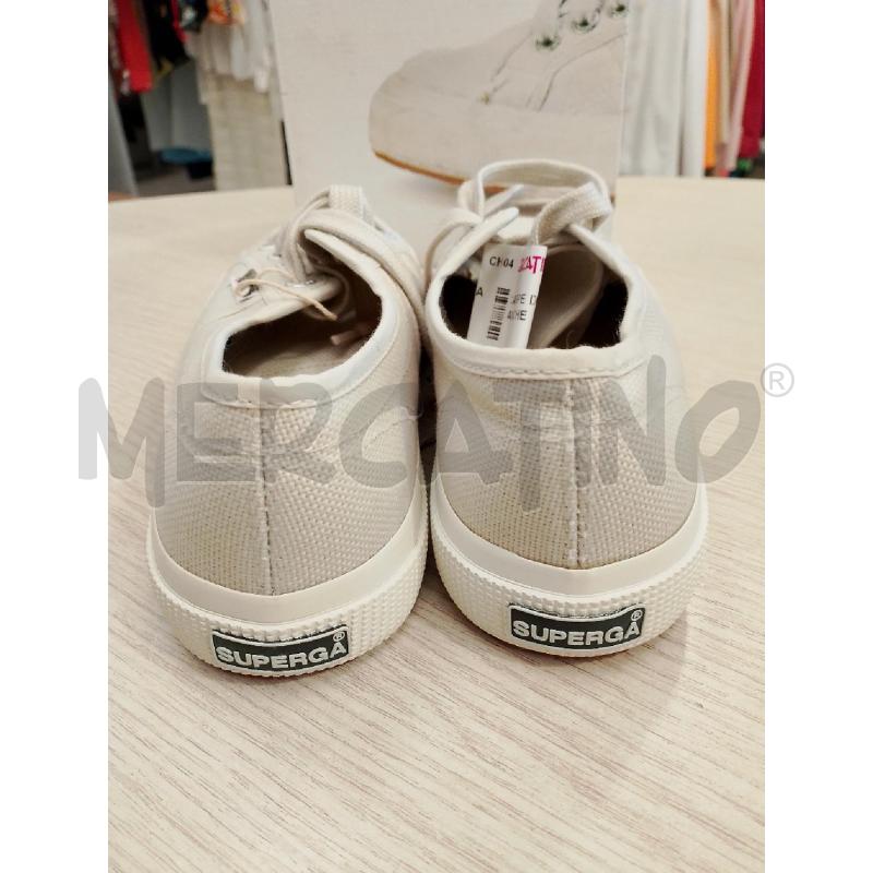 SCARPE DONNA SUPERGA BIANCHE  | Mercatino dell'Usato San giovanni teatino 3
