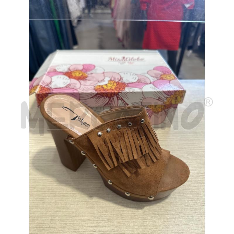 SCARPE DONNA TATOO MARRONI SCAMOSCIATE FRANGE  | Mercatino dell'Usato San giovanni teatino 1