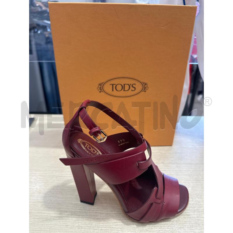 SCARPE DONNA TOD'S TACCO BORDEAUX | Mercatino dell'Usato San giovanni teatino 1