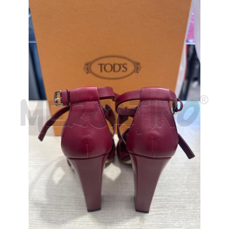 SCARPE DONNA TOD'S TACCO BORDEAUX | Mercatino dell'Usato San giovanni teatino 3