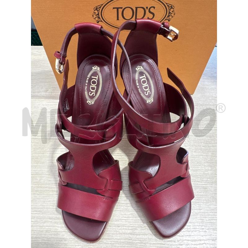 SCARPE DONNA TOD'S TACCO BORDEAUX | Mercatino dell'Usato San giovanni teatino 4