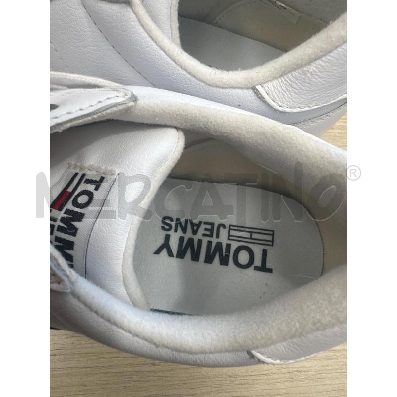 SCARPE DONNA TOMMY JEANS BIANCHE TG 39 | Mercatino dell'Usato San giovanni teatino 3