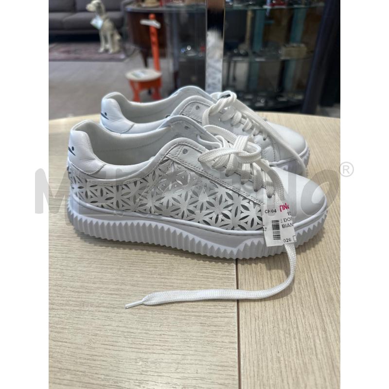 SCARPE DONNA VOILE BLANCHE BIANCHE TRAFORATE | Mercatino dell'Usato San giovanni teatino 1