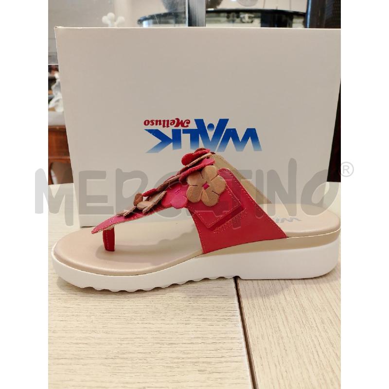 SCARPE DONNA WALK ROSSE FIORE | Mercatino dell'Usato San giovanni teatino 1