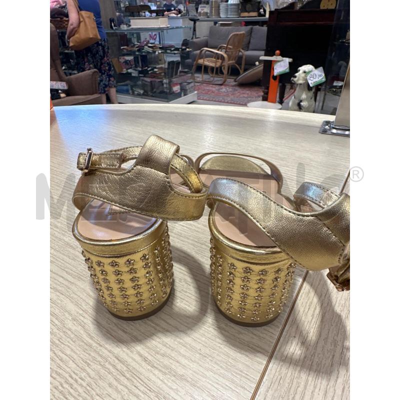 SCARPE TACCHI LIU JO DORATE | Mercatino dell'Usato San giovanni teatino 3