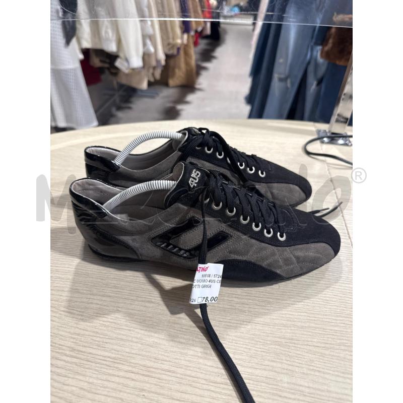 SCARPE UOMO 4US CESARE PACIOTTI GRIGIE NERE  | Mercatino dell'Usato San giovanni teatino 1
