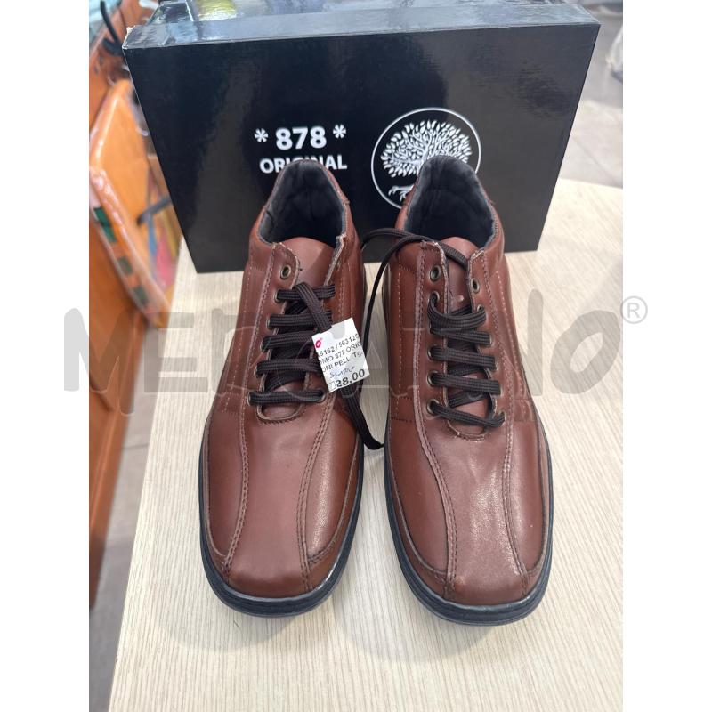 SCARPE UOMO 878 ORIGINAL MARRONI PELLE  | Mercatino dell'Usato San giovanni teatino 2