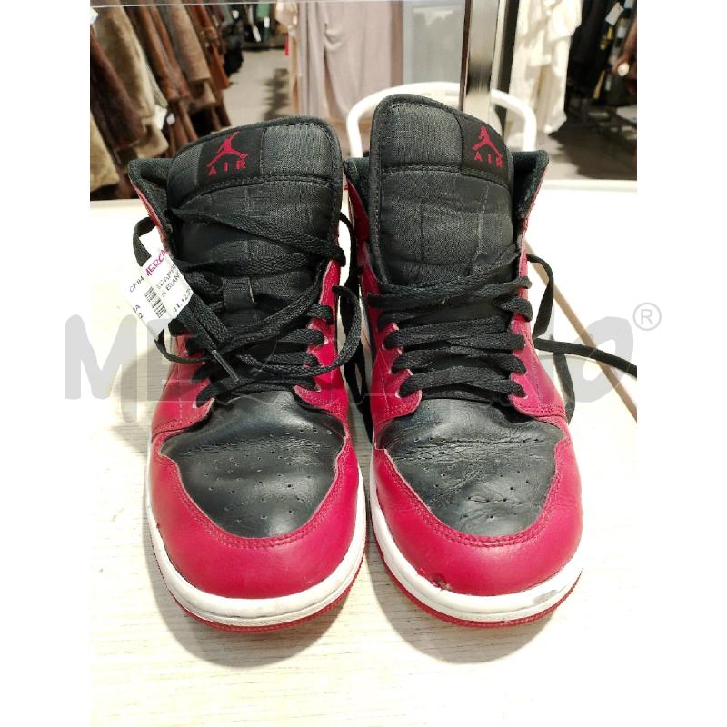 SCARPE UOMO AIR JORDAN BIANCHE ROSSE  | Mercatino dell'Usato San giovanni teatino 2