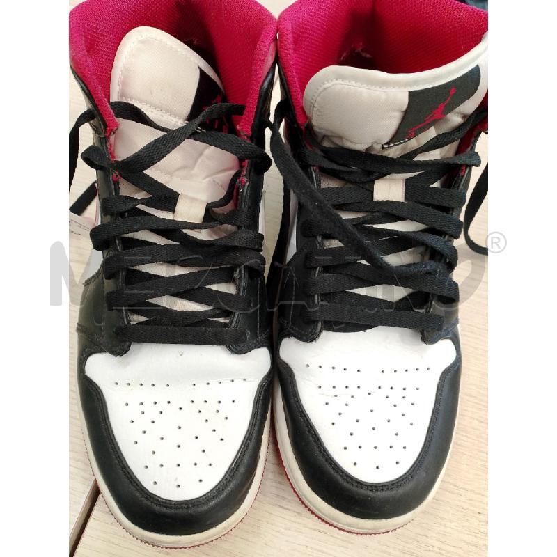 SCARPE UOMO AIR JORDAN ROSSE NERE BIANCHE TG42 | Mercatino dell'Usato San giovanni teatino 4