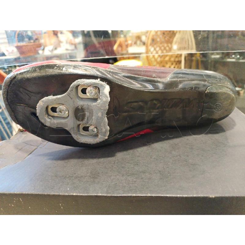 SCARPE UOMO BICI ROSSE BORDEAUX N 40 | Mercatino dell'Usato San giovanni teatino 3