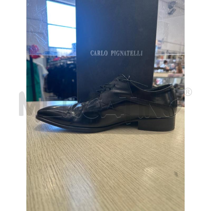 SCARPE UOMO CARLO PIGNATELLI NERE LUCIDE  | Mercatino dell'Usato San giovanni teatino 1