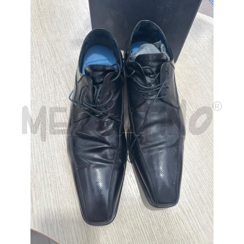 SCARPE UOMO CARLO PIGNATELLI NERE LUCIDE  | Mercatino dell'Usato San giovanni teatino 2
