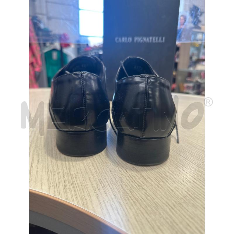 SCARPE UOMO CARLO PIGNATELLI NERE LUCIDE  | Mercatino dell'Usato San giovanni teatino 3