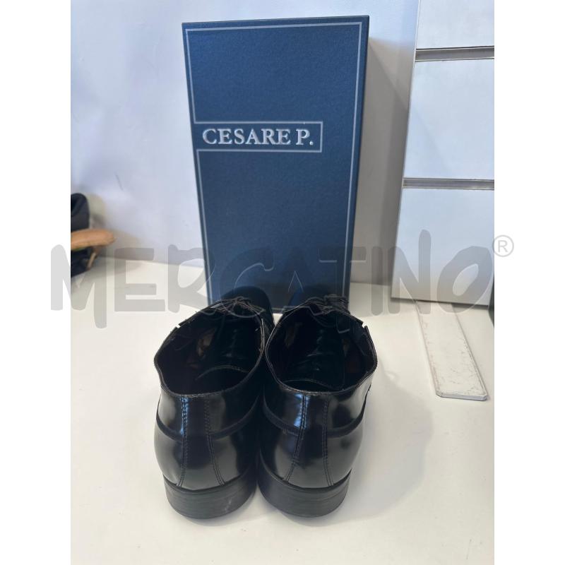 SCARPE UOMO CESARE P. NERE LUCIDE  | Mercatino dell'Usato San giovanni teatino 3