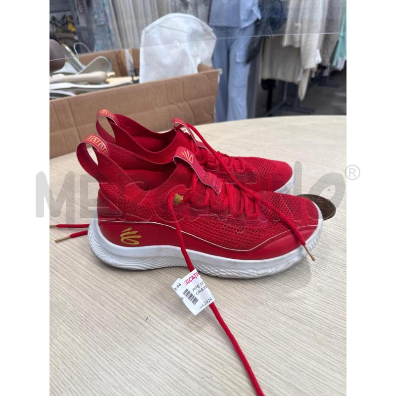 SCARPE UOMO CURRY ROSSE DORATE | Mercatino dell'Usato San giovanni teatino 1