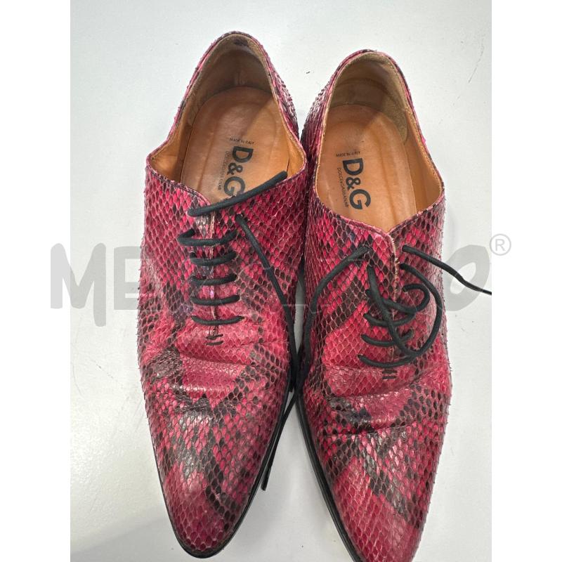 SCARPE UOMO D&G ROSSE E NERE SERPENTE | Mercatino dell'Usato San giovanni teatino 4
