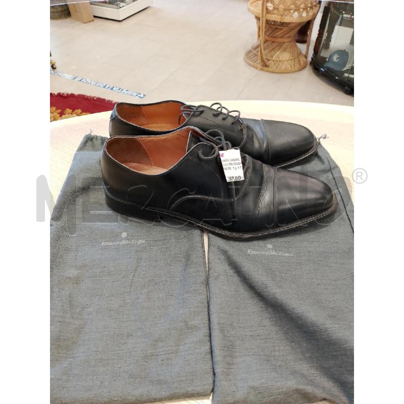 SCARPE UOMO ERMENEGILDO ZEGNA NERE  | Mercatino dell'Usato San giovanni teatino 1