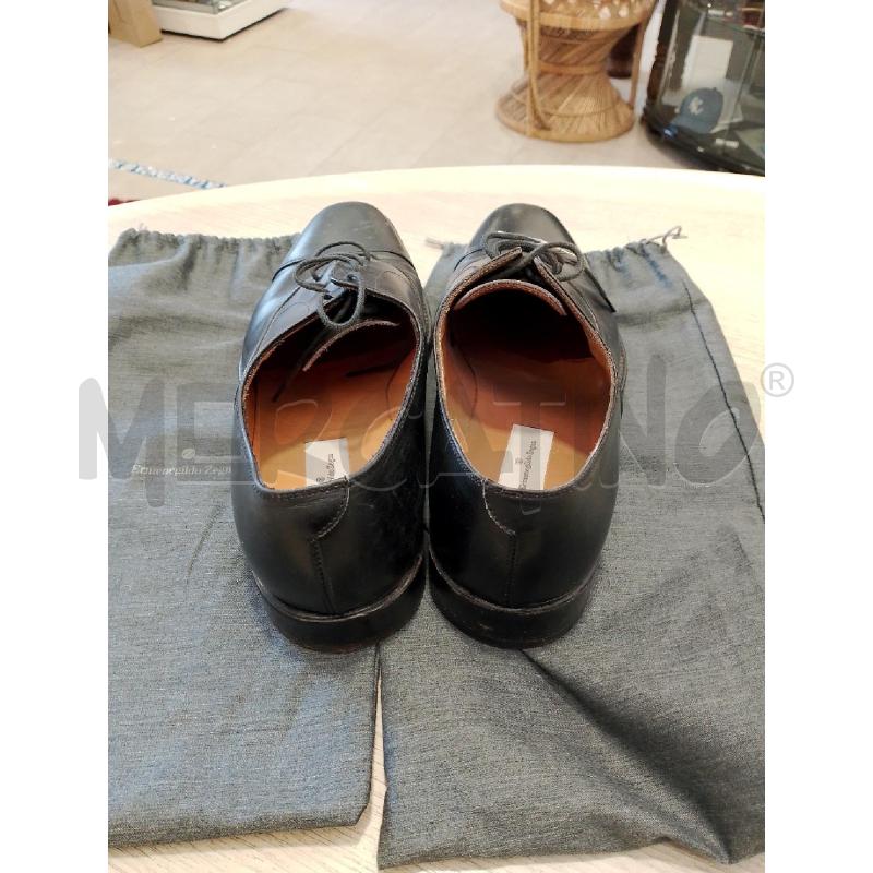 SCARPE UOMO ERMENEGILDO ZEGNA NERE  | Mercatino dell'Usato San giovanni teatino 3