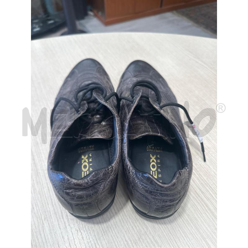 SCARPE UOMO GEOX MARRONE SCUROP TG 44 | Mercatino dell'Usato San giovanni teatino 3