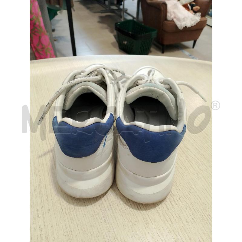 SCARPE UOMO HOGAN BIANCHE DETT AZZURRO | Mercatino dell'Usato San giovanni teatino 3