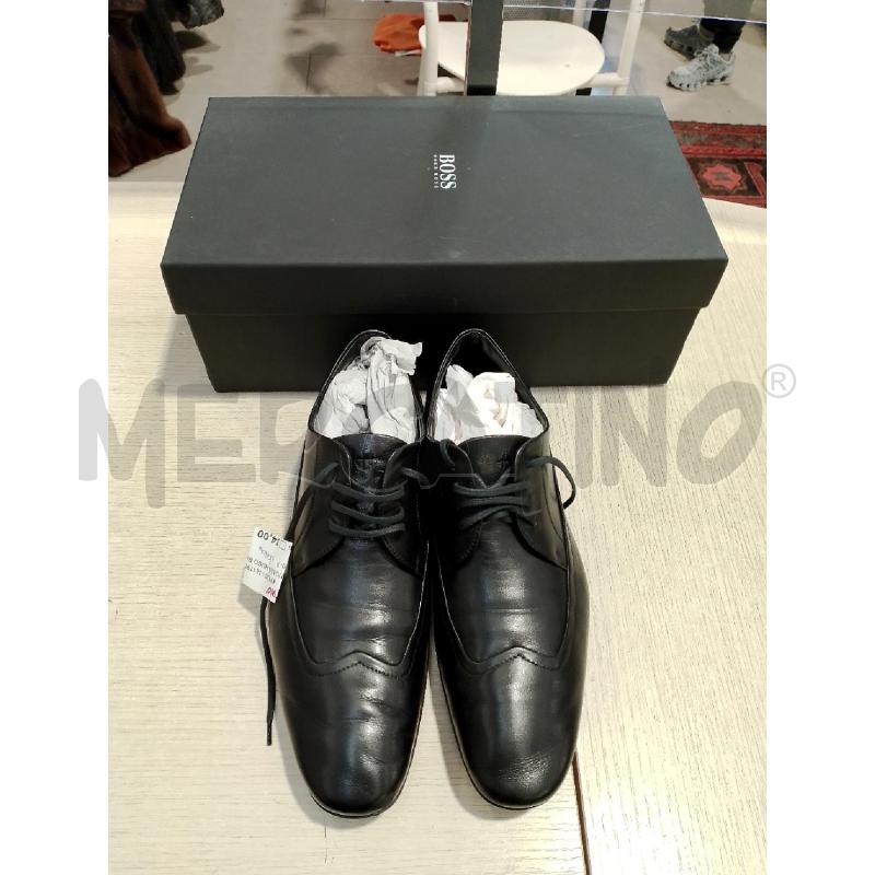 SCARPE UOMO HUGO BOSS NERE  | Mercatino dell'Usato San giovanni teatino 1