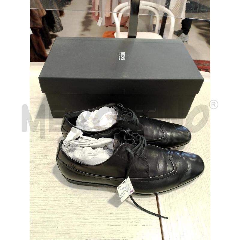 SCARPE UOMO HUGO BOSS NERE  | Mercatino dell'Usato San giovanni teatino 2