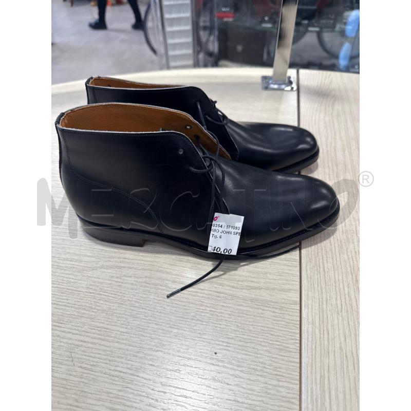 SCARPE UOMO JOHN SPENCER NERE  | Mercatino dell'Usato San giovanni teatino 1