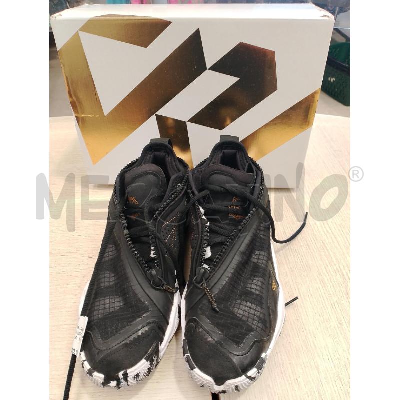 SCARPE UOMO JORDAN BIANCHE NERE ZIP  | Mercatino dell'Usato San giovanni teatino 2