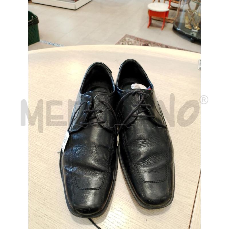 SCARPE UOMO LAVORAZIIONE ARTIGIANA NERE  | Mercatino dell'Usato San giovanni teatino 2