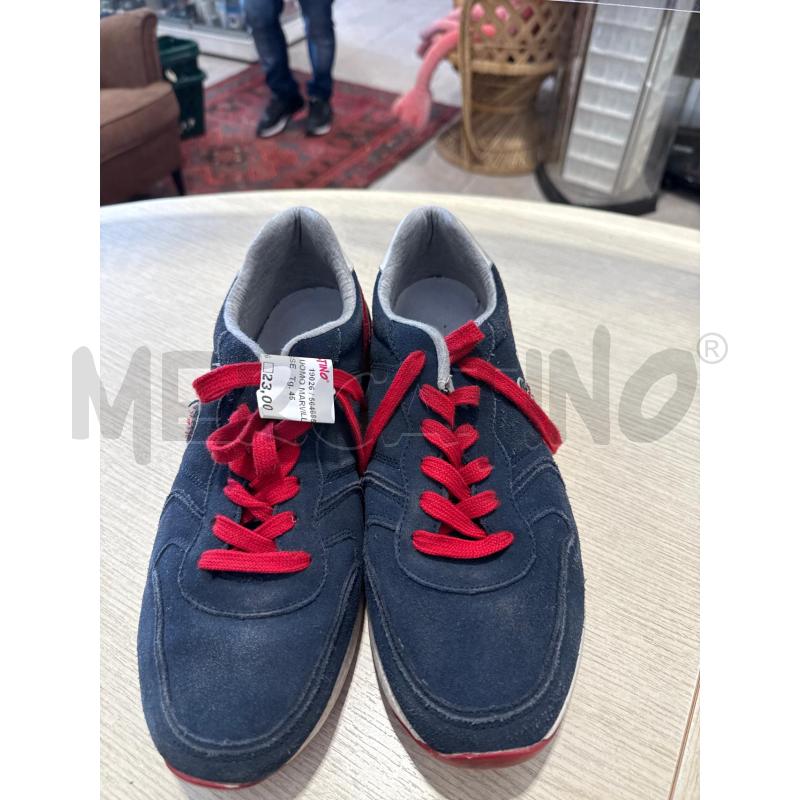 SCARPE UOMO MARVILLE BLU ROSSE  | Mercatino dell'Usato San giovanni teatino 2