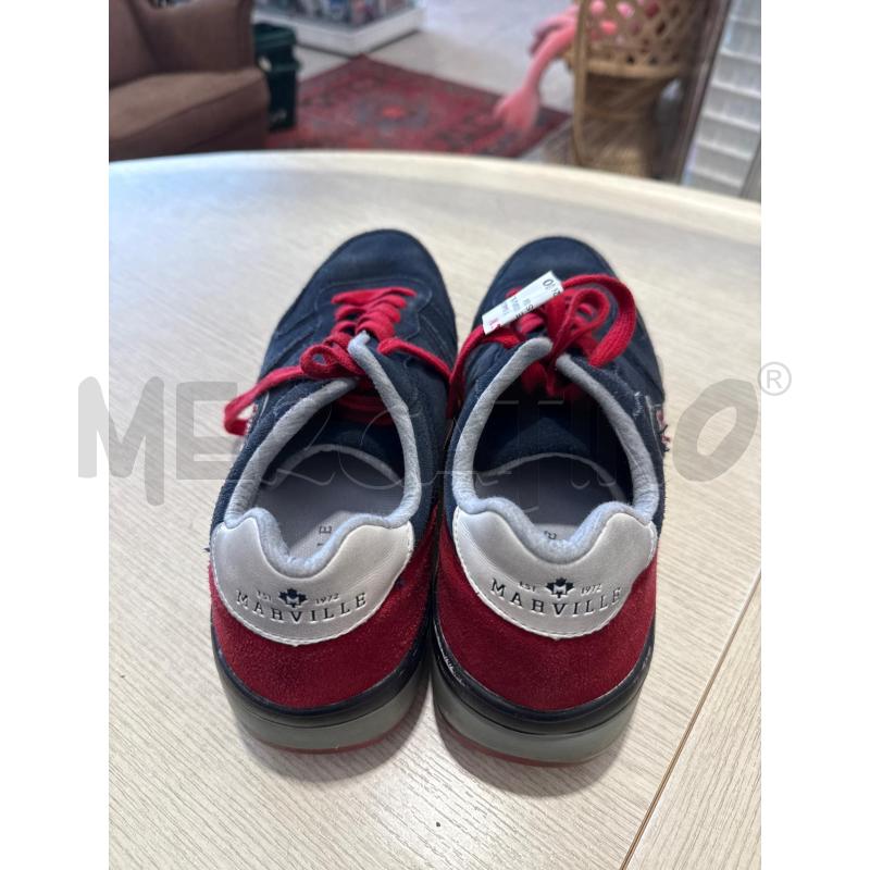 SCARPE UOMO MARVILLE BLU ROSSE  | Mercatino dell'Usato San giovanni teatino 3
