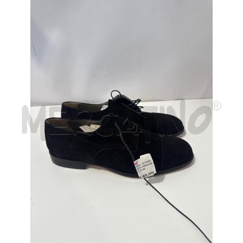 SCARPE UOMO MIRAGE NERE VELLUTO N 40 | Mercatino dell'Usato San giovanni teatino 1