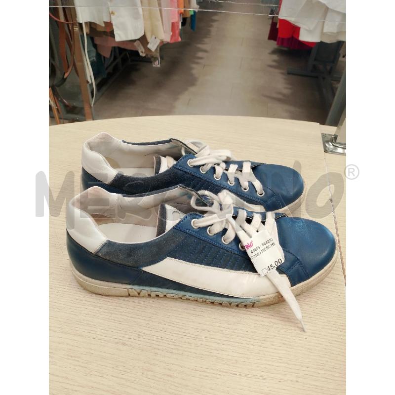SCARPE UOMO MOSCHINO AZZURRE | Mercatino dell'Usato San giovanni teatino 1