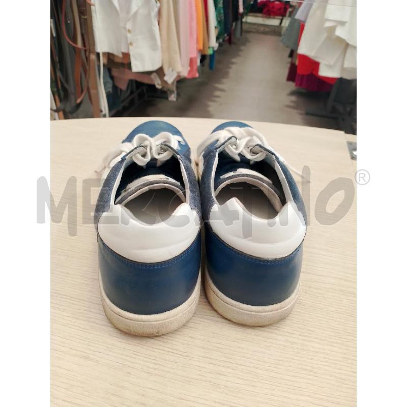 SCARPE UOMO MOSCHINO AZZURRE | Mercatino dell'Usato San giovanni teatino 3