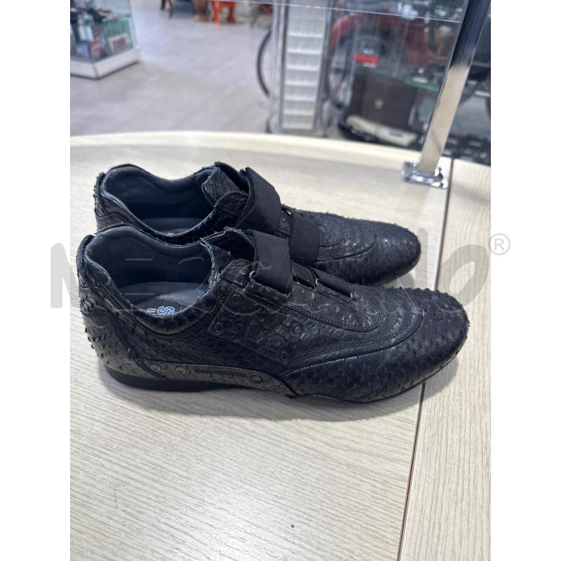 SCARPE UOMO PACIOTTI 4US NERE PELLE SERPENTE | Mercatino dell'Usato San giovanni teatino 1