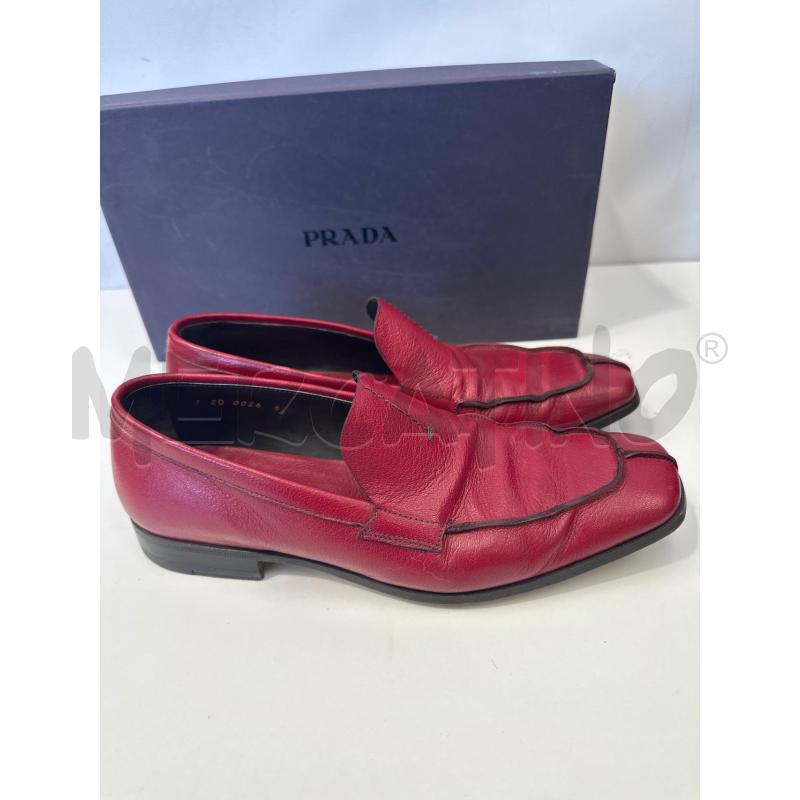 SCARPE UOMO PRADA ROSSE TG6 | Mercatino dell'Usato San giovanni teatino 2