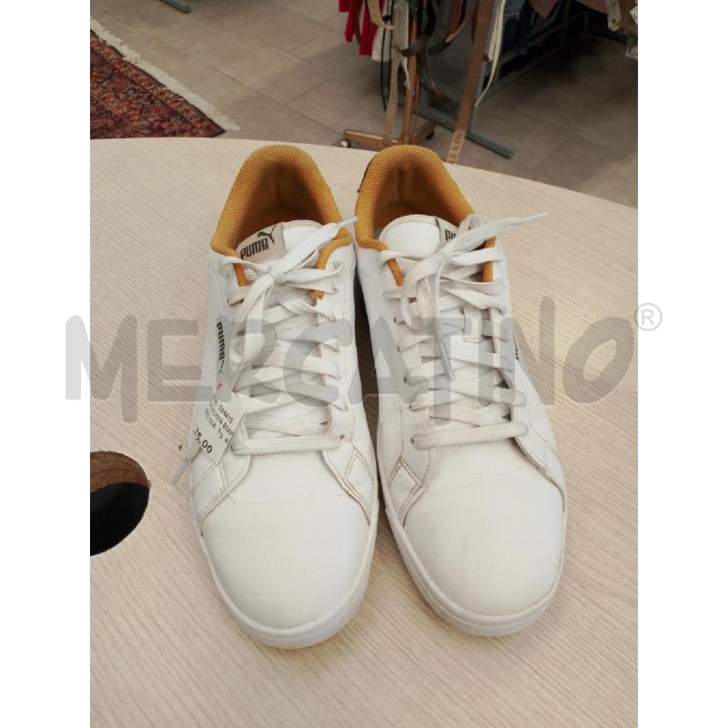 SCARPE UOMO PUMA BIANCHE DETT NERO MARRONE | Mercatino dell'Usato San giovanni teatino 2