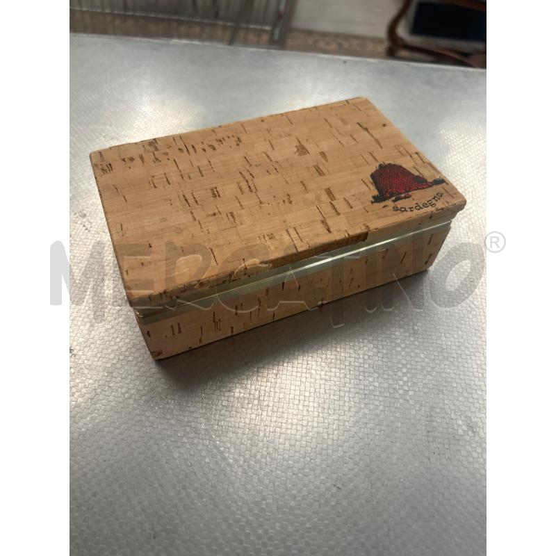 SCATOLETTA PORTA SIGARETTE SUGHERO SARDO | Mercatino dell'Usato San giovanni teatino 1