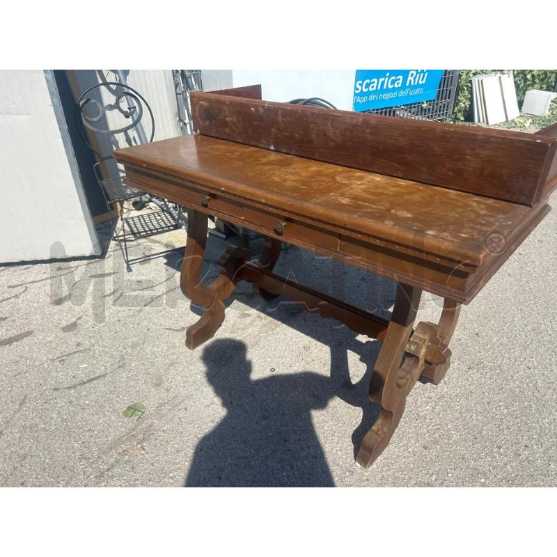 SCRITTOIO LEGNO 2 CASSETTI DA RESTAURARE | Mercatino dell'Usato San giovanni teatino 1