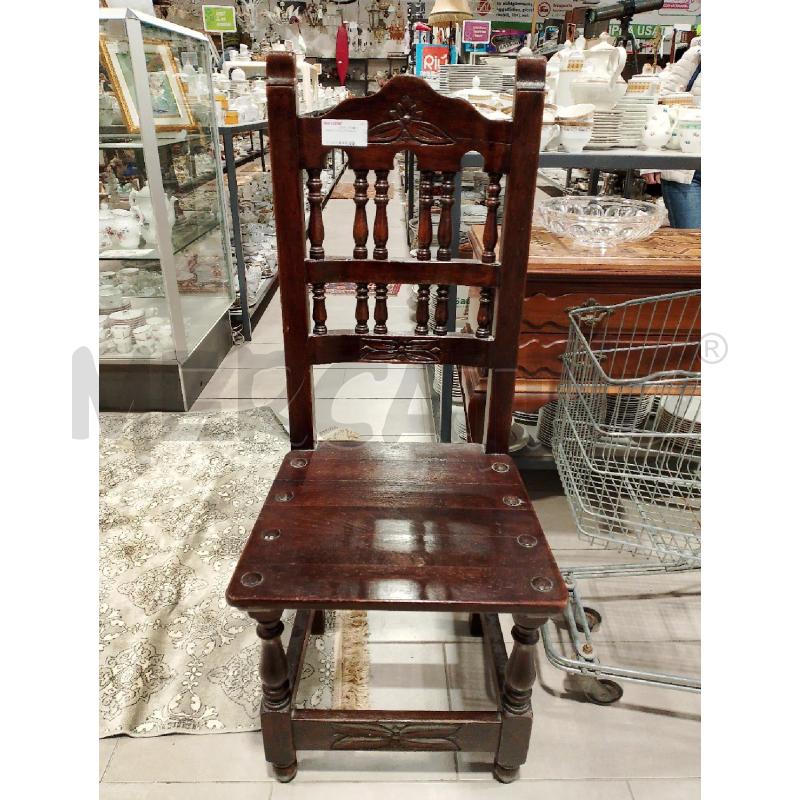 SEDIA LEGNO INTAGLIO | Mercatino dell'Usato San giovanni teatino 1